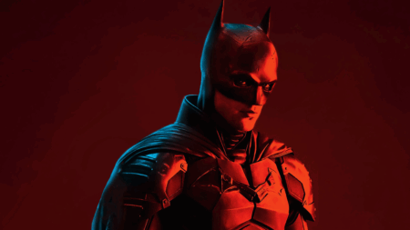 Robert Pattinson como Batman em Batman (Divulgação / Warner Bros.)
