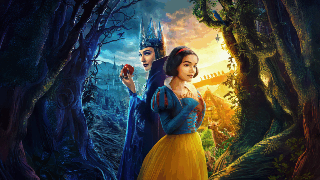 Live action de Branca de Neve chega ao streaming, saiba onde assistir Gal Gadot e Rachel Zegler em Branca de Neve (Divulgação / Disney)