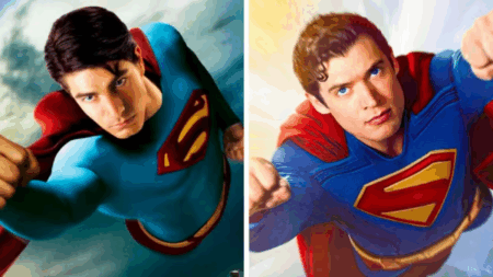 Superman: Brandon Routh elogia David Corenswet e fala da produção, confira Brendon Routh e David Corenswet (Divulgação)