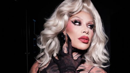 Ícones da comunidade LGBTQIAPN+ prestigiam evento de lançamento da 2ª temporada de Drag Race Brasil Grag Queen Credito Jonas Dias