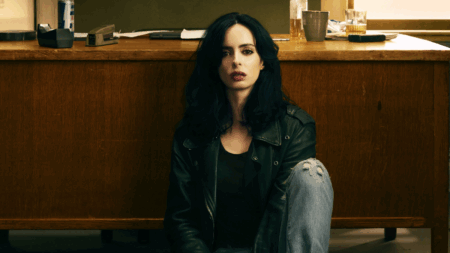 Krysten Ritter como Jessica Jones (Reprodução / Marvel Studios)