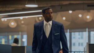 Denzel Washington confessa que assiste mais a filmes Denzel Washington como David King em Luta de Classes (Divulgação/Apple TV+)