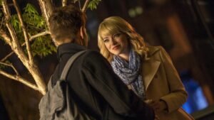 Emma Stone como Gwen Stacy em O Espetacular Homem-Aranha 2 (Reprodução / Sony)