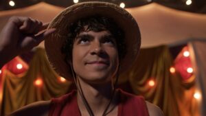 Iñaki Godoy como Luffy em One Piece: A Série (Reprodução / Netflix)