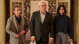 O que esperar da 5ª temporada de Only Murders in the Building? Produtor responde Selena Gomez, Martin Short e Steve Martin em Only Murders in the Building (Reprodução / Disney+)