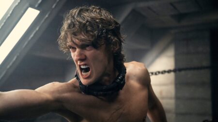 Hunter Doohan como Tyler Galpin em Wandinha (Reprodução / Netflix)