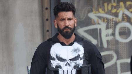 Jon Bernthal aparece usando novo uniforme do Justiceiro, confira Jon Bernthal como Frank Castel (Divulgação / Marvel Studios)