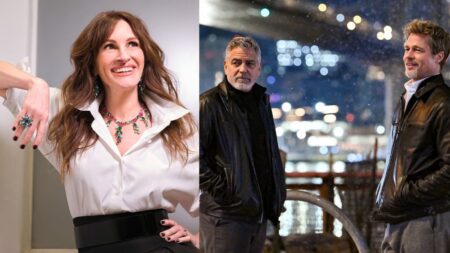 Julia Roberts pede apoio de George Clooney e Brad Pitt após fracasso de bilheteria