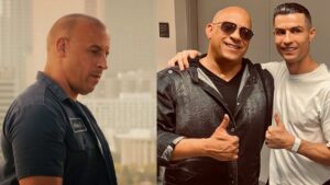 Cristiano Ronaldo pode entrar para Velozes e Furiosos, indica Vin Diesel Cristiano Ronaldo poderá estar no último filme de 'Velozes e Furiosos'