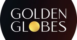 Globo de Ouro 2026: confira a lista completa de indicados! Logo oficial do Globo de Ouro em fundo escuro com círculo dourado central.