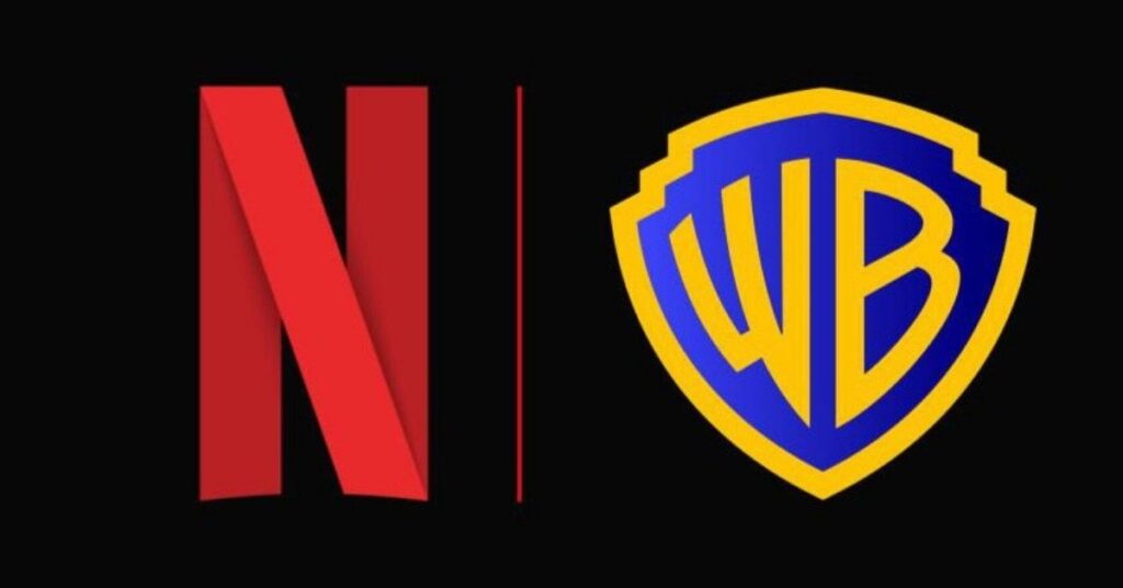 Netflix anuncia megacompra da Warner Bros. e HBO; confira detalhes Montagem com logos da Netflix e Warner Bros. lado a lado