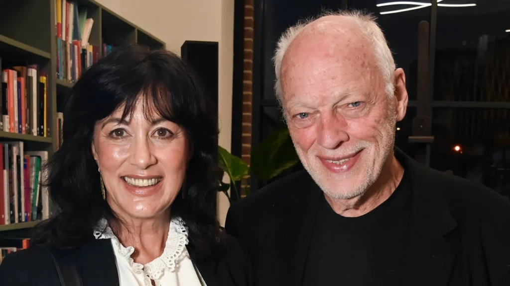 Esposa de David Gilmour não quer ninguém pensando que ela está casada com Roger Waters
