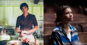 Zendaya e Jacob Elordi em cenas da euphoria 3ª temporada divulgadas pela HBO