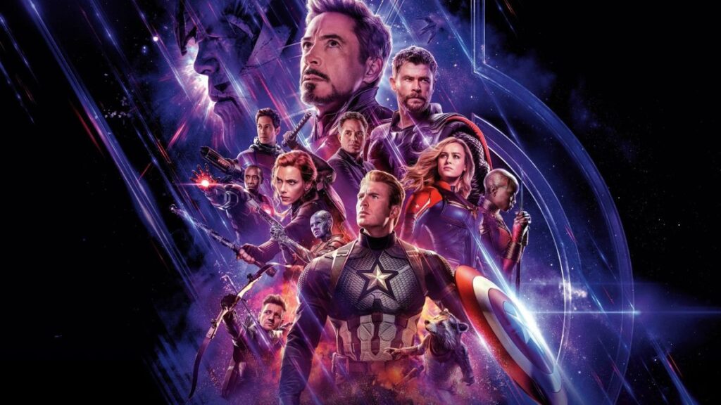 Elenco de Vingadores: Ultimato em arte promocional do filme