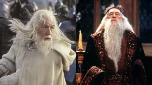 Montagem com Gandalf e Ian Mc Kellen