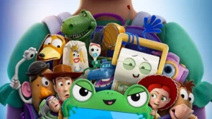 Imagem oficial de Toy Story 5 destaca Woody, Buzz e Jessie em nova aventura da Disney com estreia antecipada no Brasil.