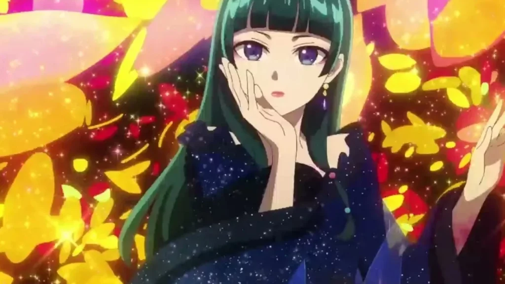 Diário de uma Apotecária 3ª temporada: o que esperar da nova fase 2 Personagem de Diário de uma Apotecária aparece em cena colorida do anime.
