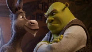 Burro, de Shrek, ganha filme solo e estreia é confirmada pela DreamWorks Shrek e Burro aparecem frente a frente em cena do trailer de Shrek 5, divulgado pela DreamWorks.