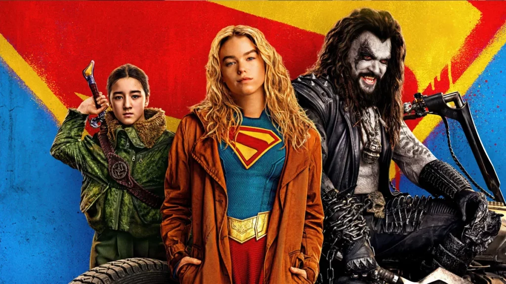 Peter Safran quebra silêncio após fracasso de Supergirl nas bilheterias: ‘componente de uma estratégia’ Elenco de Supergirl em material promocional do filme.