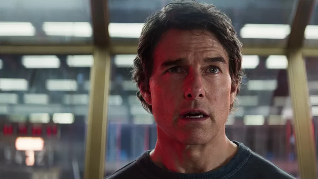 Tom Cruise em cena de Missão ImpossíveL; O acerto Final