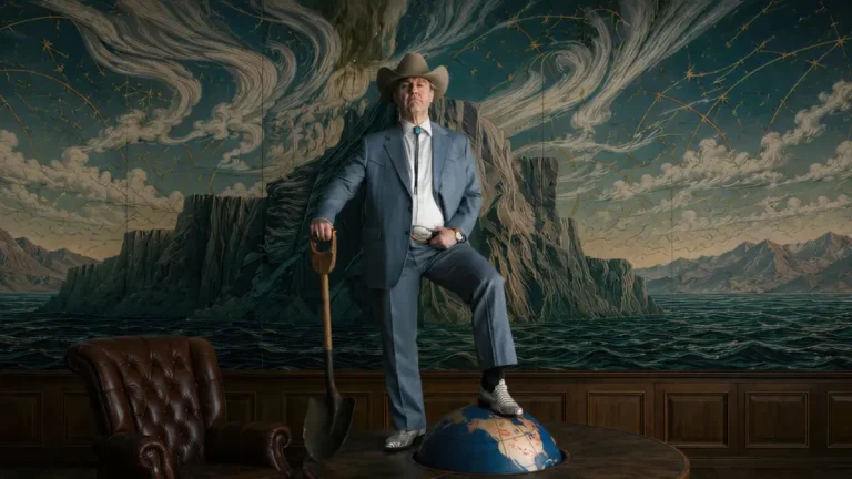 Após prejuízo bilionário, Digger será retirado de mais de 2.500 salas de cinema Tom Cruise aparece caracterizado como Digger Rockwell, magnata do petróleo que protagoniza o filme Digger.